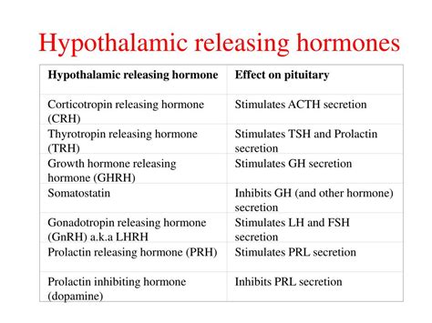 PPT - Hypothalamus and Pituitary PowerPoint Presentation, free download ...