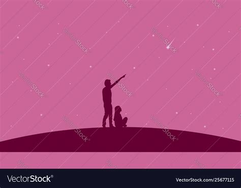 Wish upon a star Royalty Free Vector Image - VectorStock