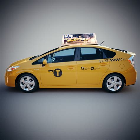 3d model toyota prius 2014 new york