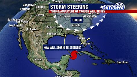 Tropical disturbance likely to enter Gulf of Mexico as a named storm ...