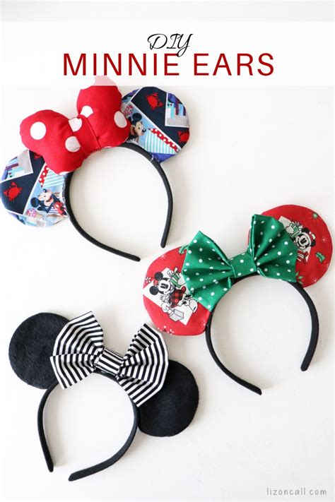 DIY Minnie Mouse Ears — Liz on Call