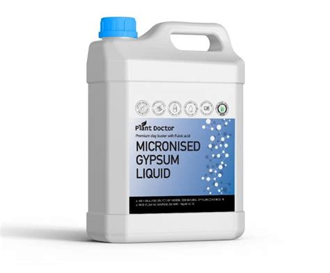 Micronised Gypsum Liquid -Cert Organic | Turftines