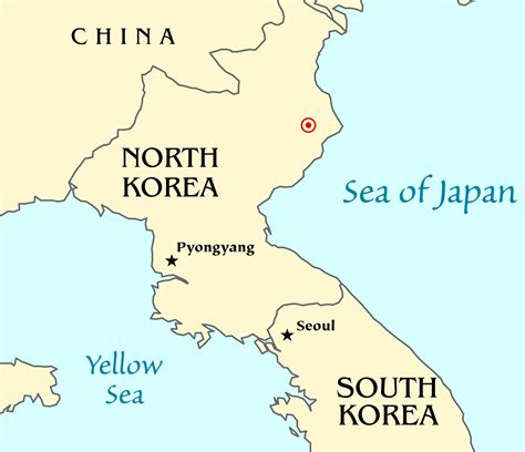 Maps of North Korea (DPRK) | Detailed map of North Korea in English ...