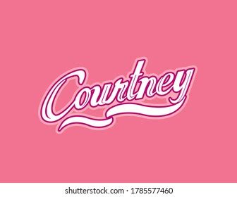 14 Name Courtney Images, Stock Photos & Vectors | Shutterstock