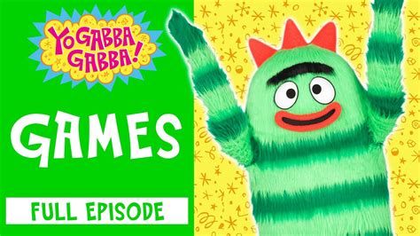 Games | Yo Gabba Gabba | Full Episode | @yogabbagabba - YouTube