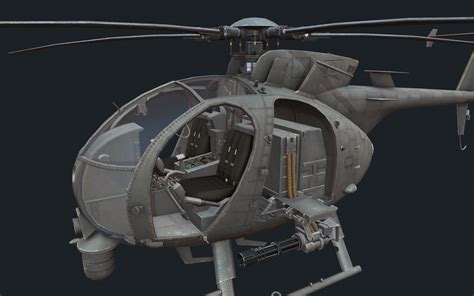 ArtStation - Helicopter AH-6