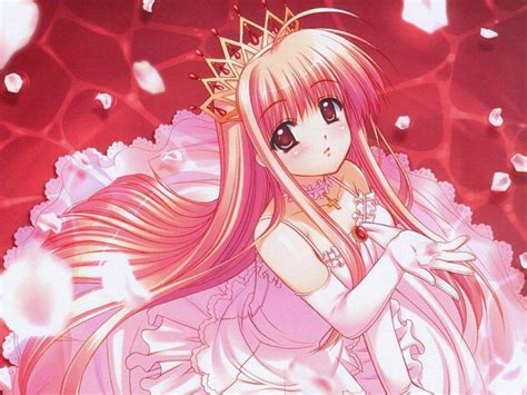 Pink Anime Girl Princess Wallpapers - Wallpaper Cave