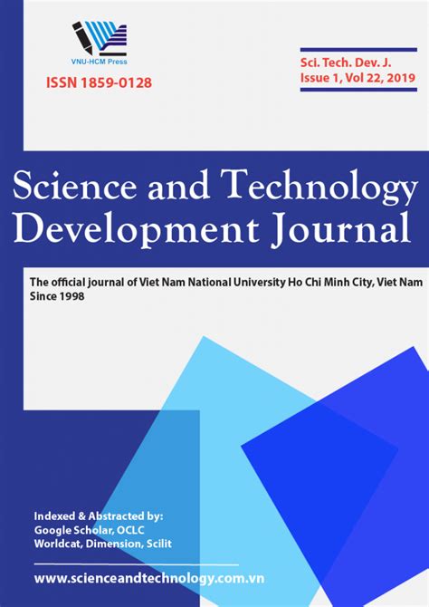 Journals – Science & Technology Development Journal