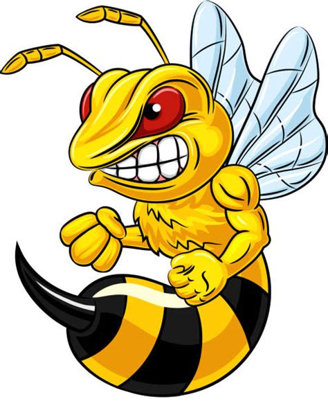 790+ Cartoon Of A Hornet Mascot Stock Illustrations, Royalty-Free ...