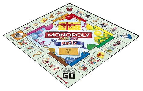 Monopoly Junior Party Edition Board Game - Board Games Messiah