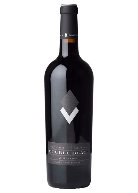 Double Black Zinfandel Paso Robles | Zinfandel, Wine, Wines