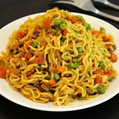 Maggi Noodles Recipe with Vegetables