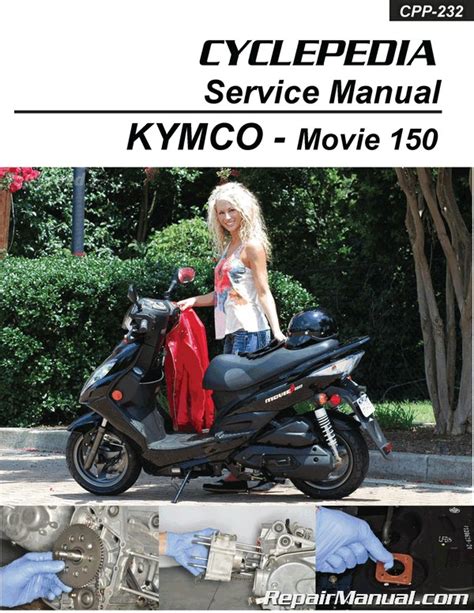 Kymco Movie 150 Scooter Printed Service Manual