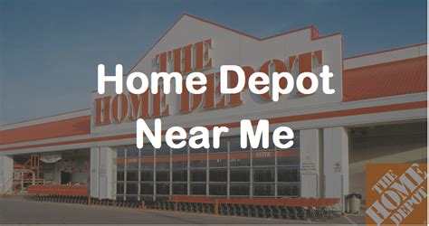 Finding a Home Depot near me now is easier than ever with our ...