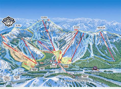 Exploring Tahoe Ski Resorts Map - 2023 Calendar Printable