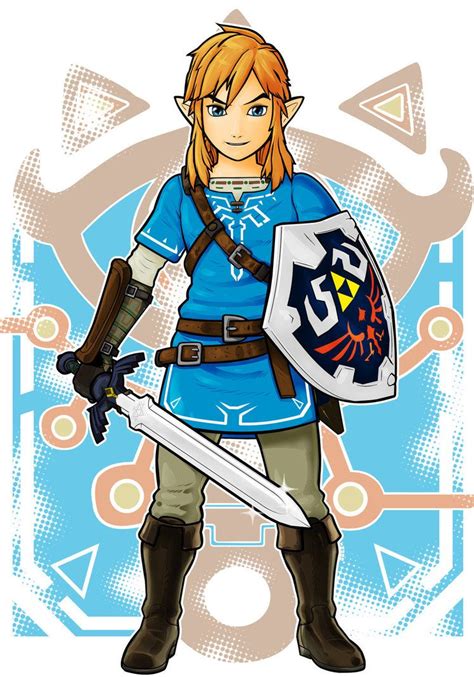 how to draw link from breath of the wild - Reba Ferrari