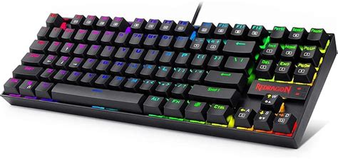 Amazon.com: Redragon K552 Mechanical Gaming Keyboard 60% Compact 87 Key ...