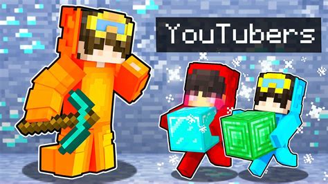 Playing Minecraft as HELPFUL YouTubers! - YouTube