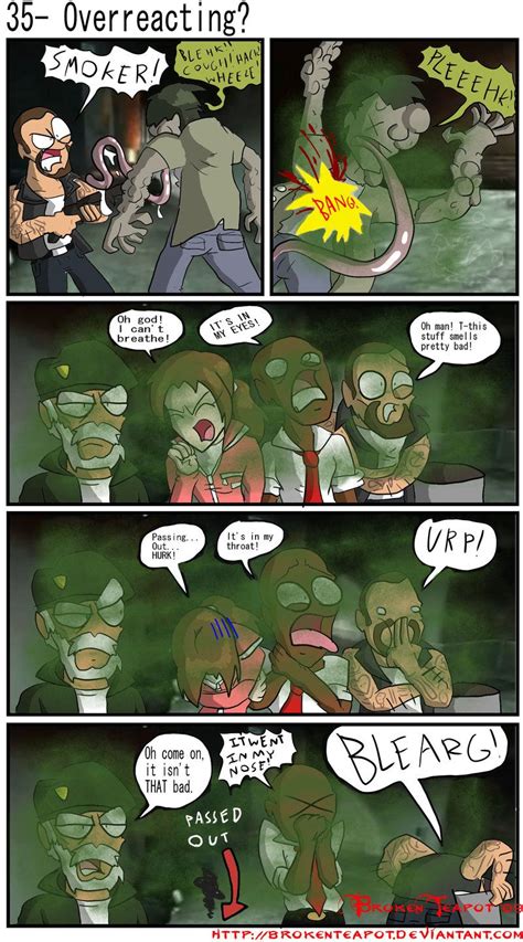 Overreacting? by BrokenTeapot on deviantART in 2021 | Left 4 dead ...