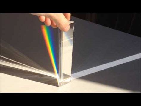 El prisma de Newton - White light through prism - YouTube | színtan ...