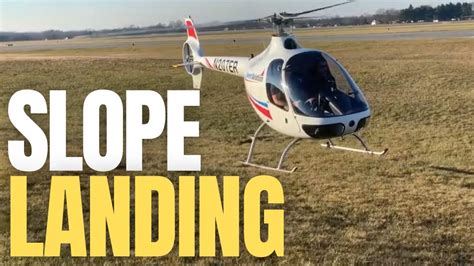 Mastering Helicopter Slope Landing: Essential Techniques and Tips - YouTube