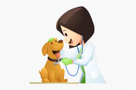 Clip Art Pet Vet Clinic Affordable - Transparent Cartoon Veterinarian ...