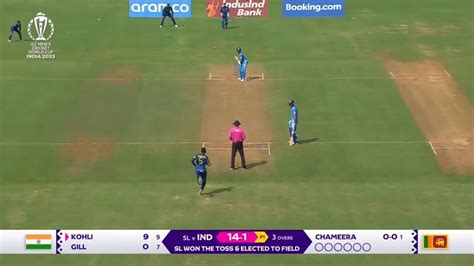 India v Sri Lanka: Cricket World Cup 2023 live