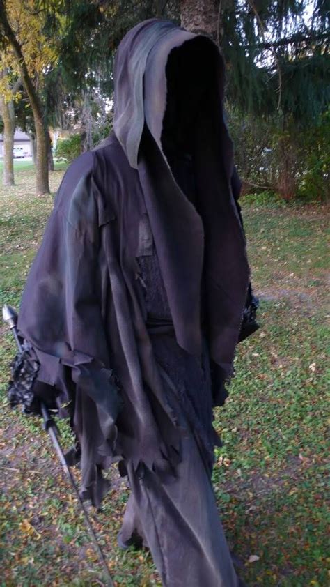 Double hooded robe | Reaper costume, Grim reaper halloween, Grim reaper ...