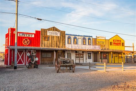 23. Architectural Landscapes, Seligman, Arizona - Denise Lett