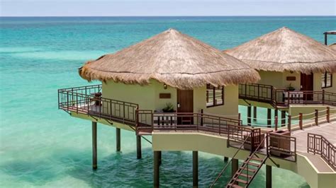 Palafitos Overwater Bungalows Mexico - El Dorado Maroma Luxury Resort ...