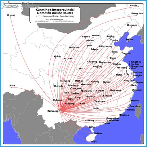 China Map Airports - TravelsFinders.Com