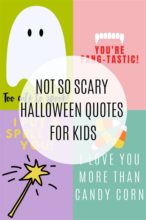 Not So Scary Halloween Quotes for Kids - Darling Quote