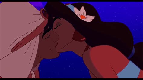 Aladdin and Jasmine first kiss (Korean) - YouTube