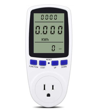 Digital Power Monitor Meter Usage Saving Energy Watt Amp Volt KWh ...