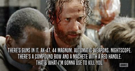 Oh So Geeky: 15 Killer Quotes by The Walking Dead's Rick Grimes