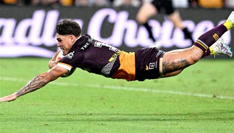 NRL: Reece Walsh shines in first start as Brisbane Broncos go top of ...