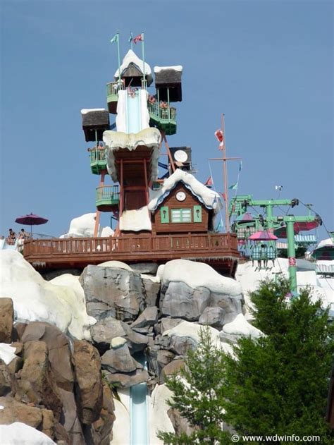 Disney's Blizzard Beach Water Park Photos -Summit Plummet DSC00019