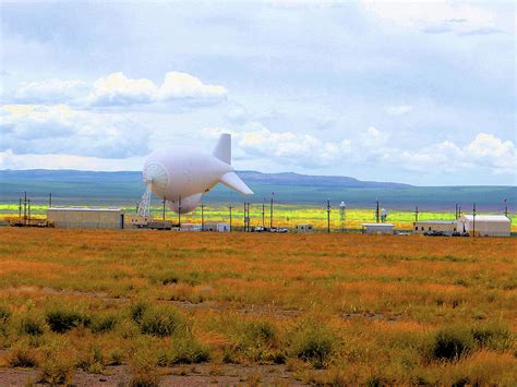 Tethered Aerostat Radar System Photograph by Curtis Boggs - Fine Art ...