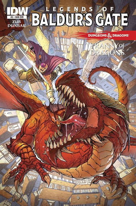 Dungeons & Dragons: Legends of Baldur's Gate #5 (Subscription Cover ...