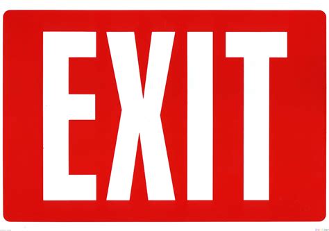 Exit PNG Transparent Exit.PNG Images. | PlusPNG