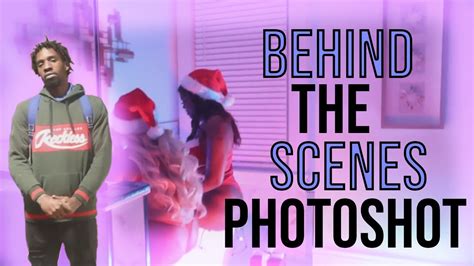 Behind Scenes Christmas Shoot - YouTube