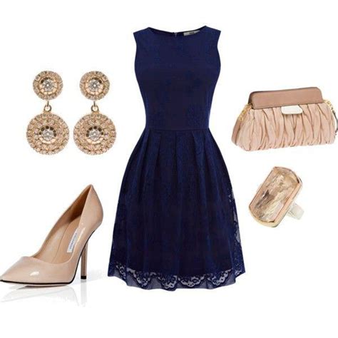 15 ways to wear a navy dress outfit and what accessories to choose ...