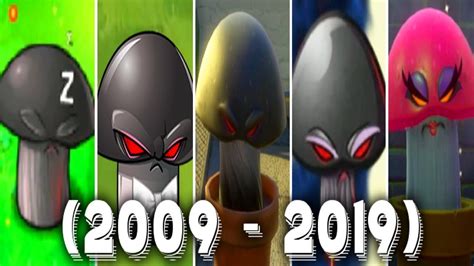 Evolution of Doom-shroom | PVZ GW 2, PvZGW 1, PVZ, PvZ Heroes, PvZ All ...