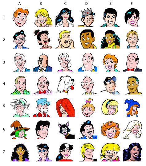 List of Archie characters | Midlife Crisis Hawai`i