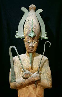 Statue of the Cult of Osiris by Late Period Egyptian