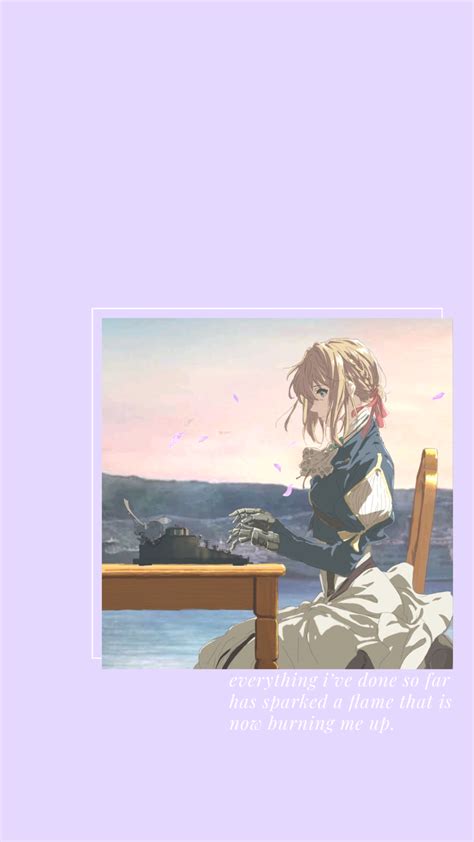 violet evergarden / wallpaper / aesthetic / quote | Violet evergarden ...