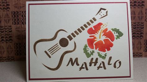 Little Paper Studio: Ukulele - Mahalo