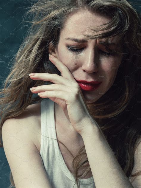 Crying woman featuring woman, cry, and tears | High-Quality People ...