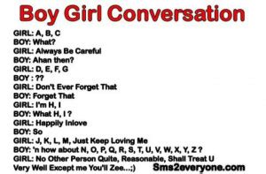 Girl Boy Conversations Quotes. QuotesGram