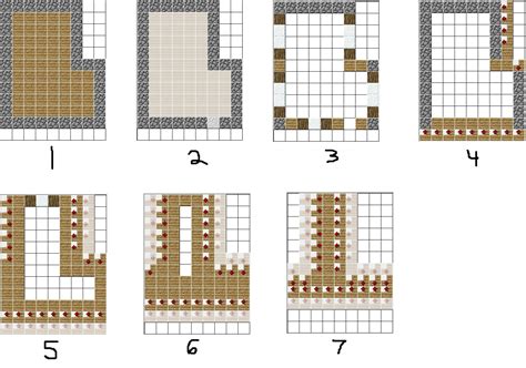 Minecraft Simple House Blueprints